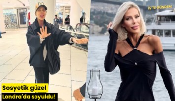 Sosyetik güzel Londra'da soyuldu!