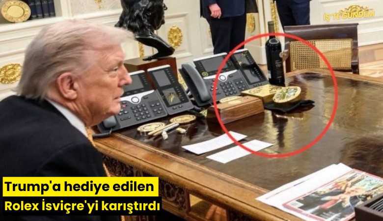 Trump'a hediye edilen Rolex İsviçre'yi karıştırdı