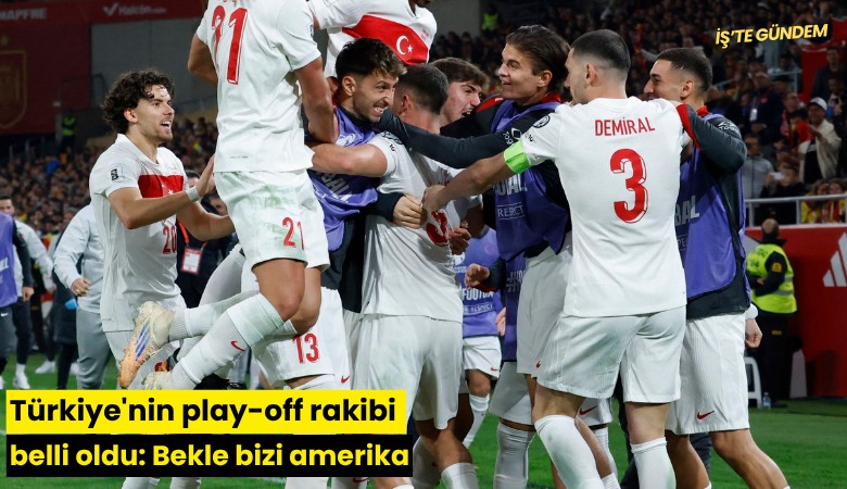Türkiye'nin play-off rakibi belli oldu: Bekle bizi amerika