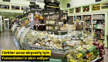 Türkler ucuz alışveriş için Yunanistan'a akın ediyor