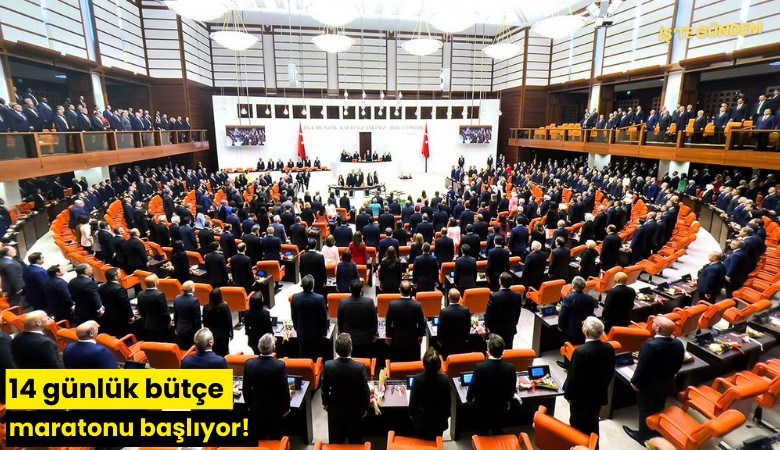 14 günlük bütçe maratonu başlıyor!