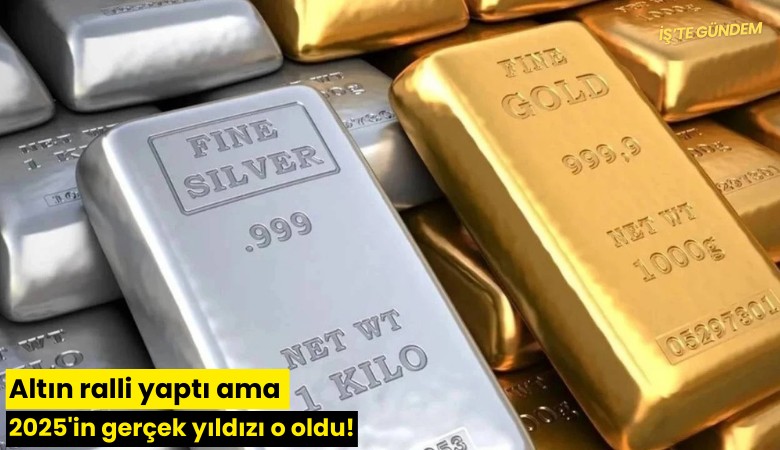 Altın ralli yaptı ama 2025'in gerçek yıldızı o oldu!