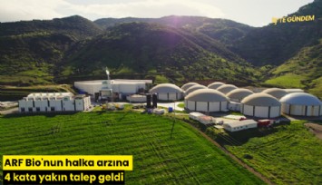 ARF Bio'nun halka arzına 4 kata yakın talep geldi