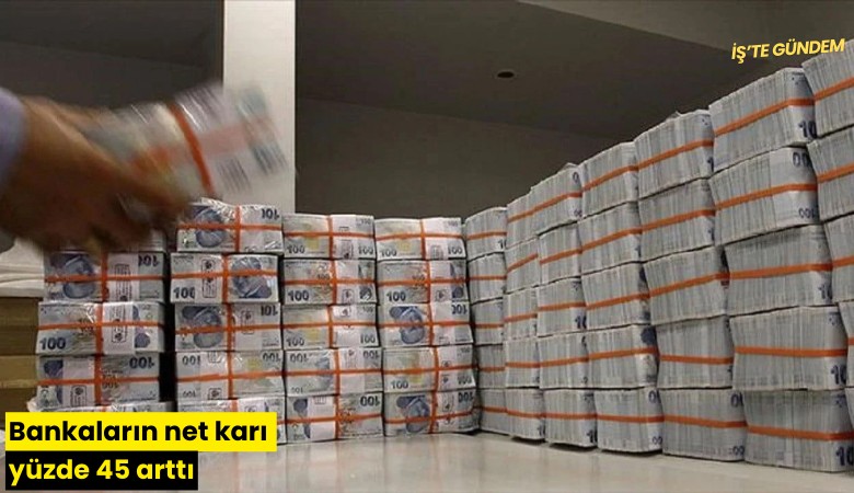 Bankaların net karı yüzde 45 arttı