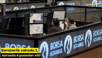 Beraberlik sahada 2, borsada 4 puandan etti!