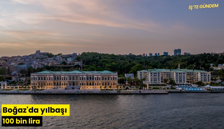 Boğaz'da yılbaşı 100 bin lira