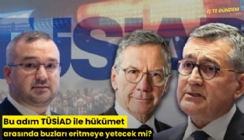 Bu adım TÜSİAD ile hükümet arasında buzları eritmeye yetecek mi?
