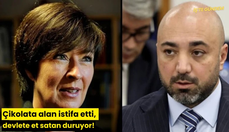 Çikolata alan istifa etti, devlete et satan duruyor!