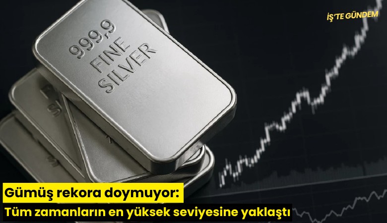 Gümüş rekora doymuyor: Tüm zamanların en yüksek seviyesine yaklaştı