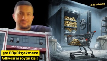 İşte Büyükçekmece Adliyesi'ni soyan kişi!