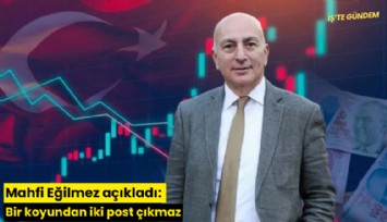 Mahfi Eğilmez açıkladı: Bir koyundan iki post çıkmaz