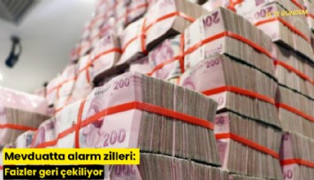 Mevduatta alarm zilleri: Faizler geri çekiliyor