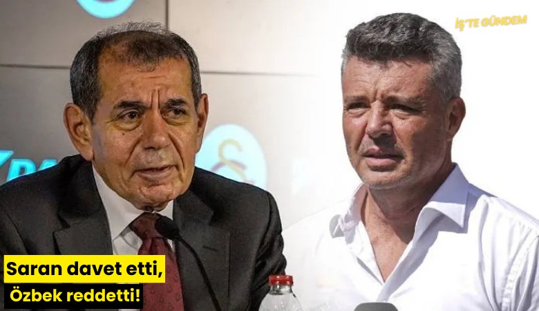 Saran davet etti, Özbek reddetti!