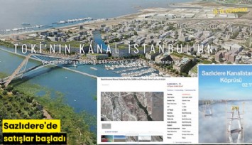 Sazlıdere'de satışlar başladı