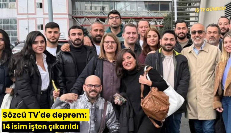Sözcü TV'de deprem: 14 isim işten çıkarıldı