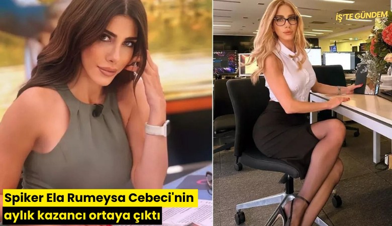 Spiker Ela Rumeysa Cebeci'nin aylık kazancı ortaya çıktı