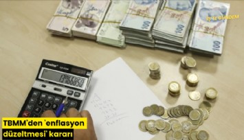 TBMM'den 'enflasyon düzeltmesi' kararı
