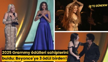 2025 Grammy ödülleri sahiplerini buldu: Beyonce'ye 3 ödül birden!