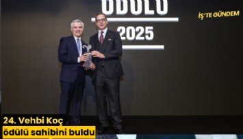 24. Vehbi Koç ödülü sahibini buldu