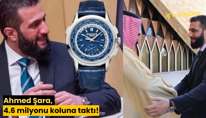 Ahmed Şara, 4.6 milyonu koluna taktı!