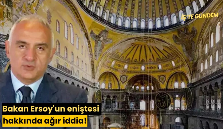 Bakan Ersoy'un eniştesi hakkında ağır iddia!