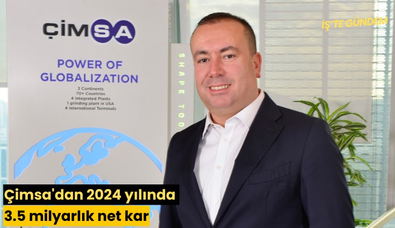 Çimsa'dan 2024 yılında 3.5 milyarlık net kar