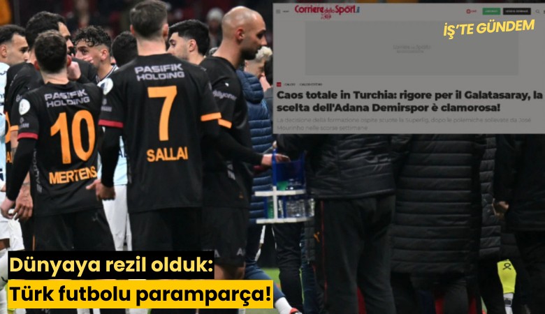 Dünyaya rezil olduk: Türk futbolu paramparça!