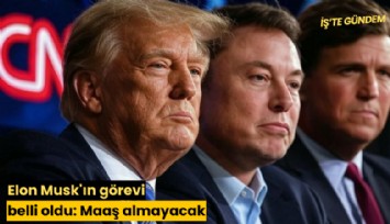 Elon Musk'ın görevi belli oldu: Maaş almayacak
