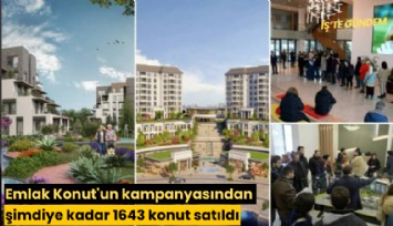 Emlak Konut'un kampanyasından şimdiye kadar 1623 konut satıldı