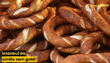 İstanbul'da simite zam geldi!