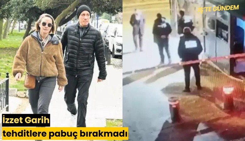 İzzet Garih tehditlere pabuç bırakmadı