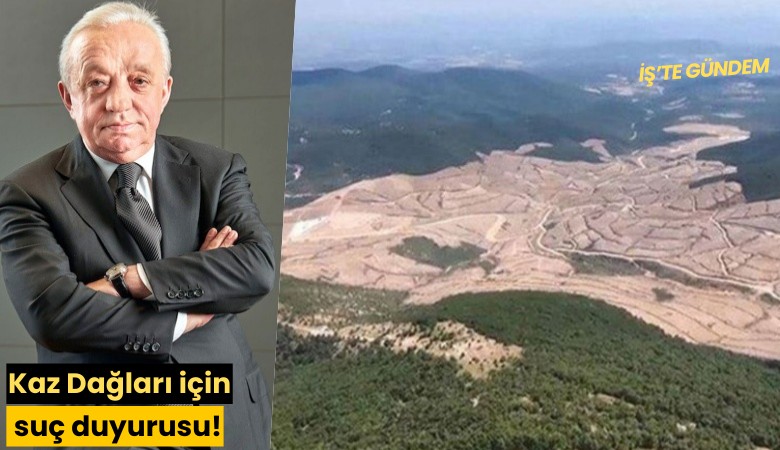 Kaz Dağları için suç duyurusu!