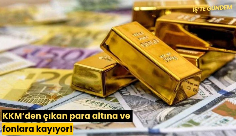 KKM'den çıkan para altına ve fonlara kayıyor!