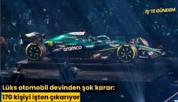 Lüks otomobil devinden şok karar: 170 kişiyi işten çıkarıyor