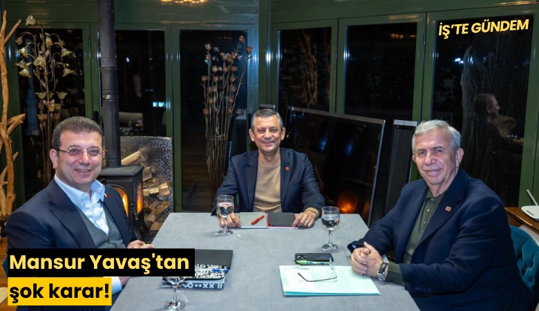 Mansur Yavaş'tan şok karar! Katılmıyorum