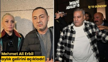 Mehmet Ali Erbil aylık gelirini açıkladı!