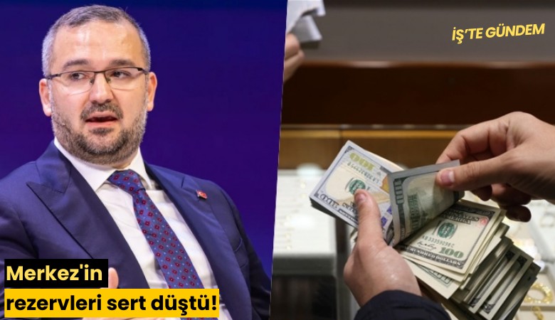 Merkez'in rezervleri sert düştü!