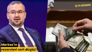 Merkez'in rezervleri sert düştü!