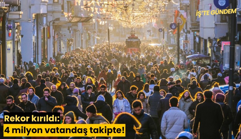 Rekor kırıldı: 4 milyon vatandaş takipte!