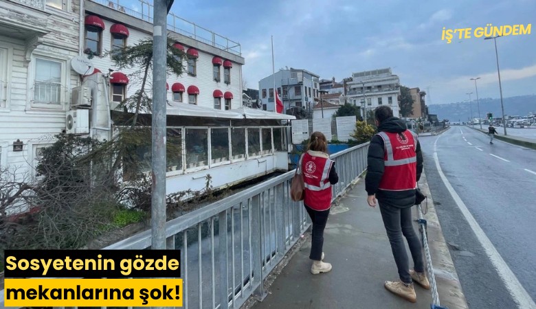 Sosyetenin gözde mekanlarına şok!
