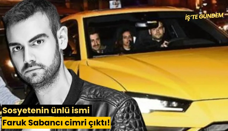 Sosyetenin ünlü ismi Faruk Sabancı cimri çıktı!