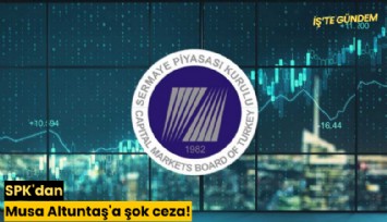 SPK'dan Musa Altuntaş'a şok ceza!