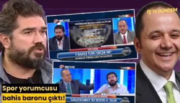 Spor yorumcusu yasadışı bahis baronu çıktı