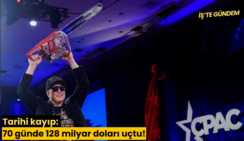 Tarihi kayıp: 70 günde 128 milyar doları uçtu!