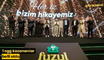 Togg kazananlar belli oldu