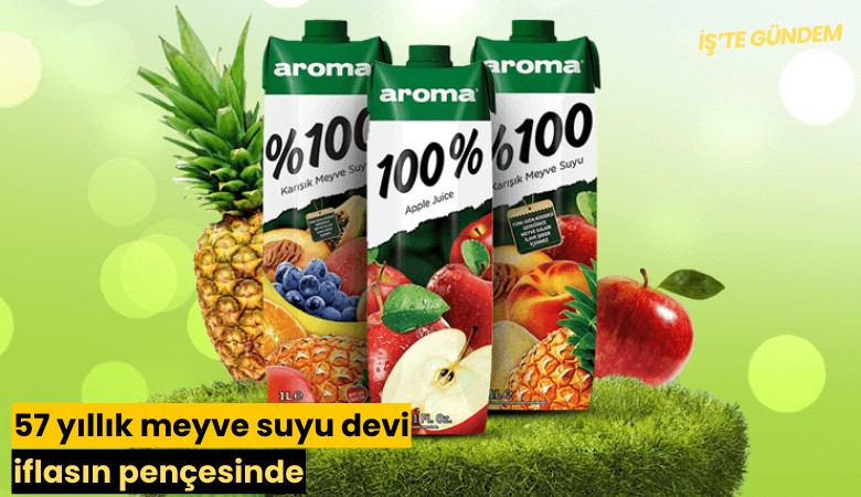 57 yıllık meyve suyu devi iflasın pençesinde