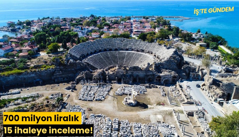 700 milyon liralık 15 ihaleye inceleme!