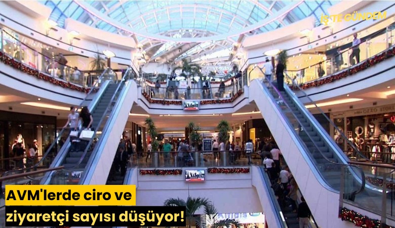 AVM'lerde ciro ve ziyaretçi sayısı düşüyor!