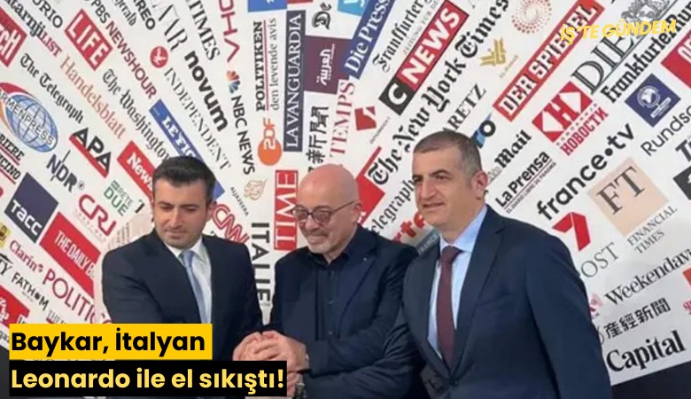 Baykar, İtalyan Leonardo ile el sıkıştı!