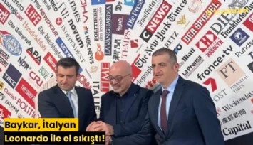 Baykar, İtalyan Leonardo ile el sıkıştı!